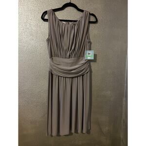Suzi Chin Maggy Boutique Moon Beam Cocktail Mother of the Bride Ruched Dress